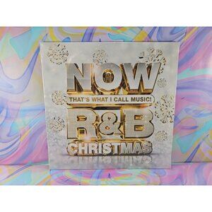NOW That's What I Call Music: R&B Christmas (Record) New Sealed 2xLP Clear White